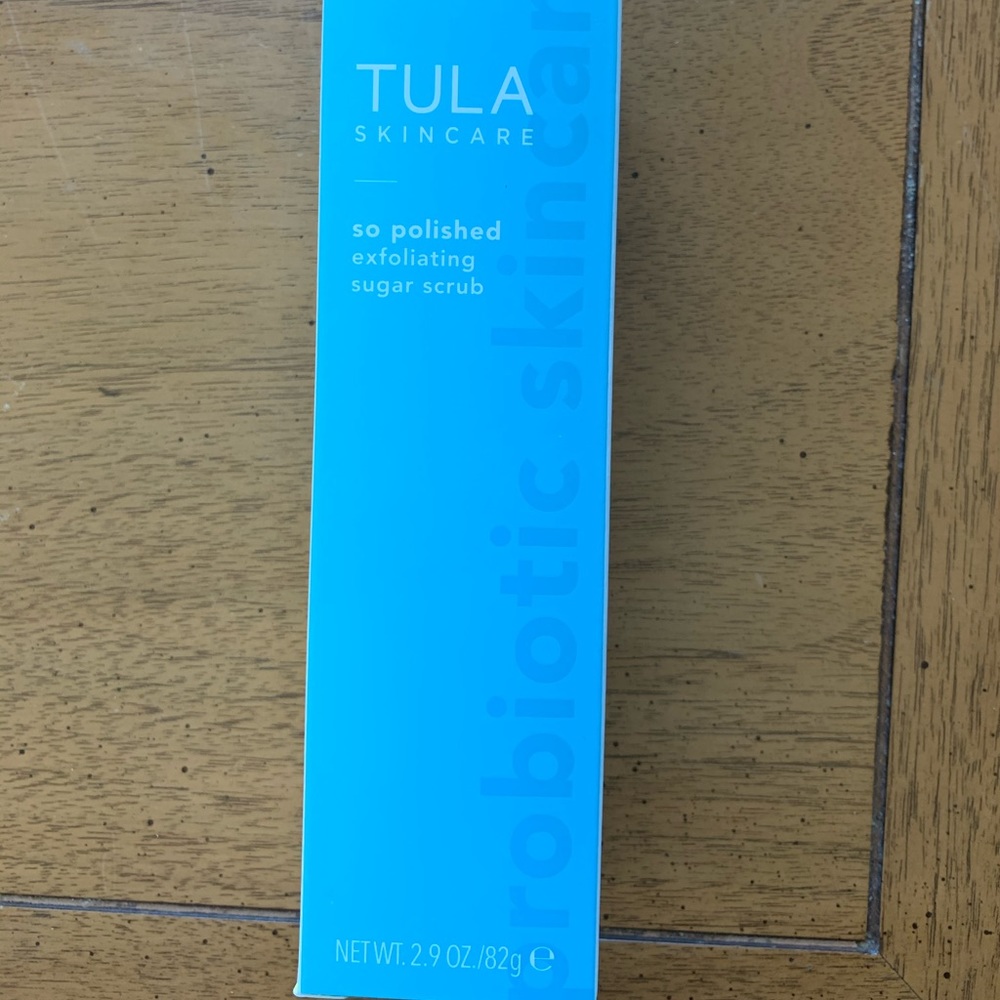 TULA so polished exfoliating sugar scrub new